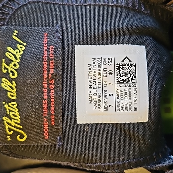 Marvin Martian & K-9 Hi-top Converse All Stars Excellent preloved condition - Picture 10 of 10